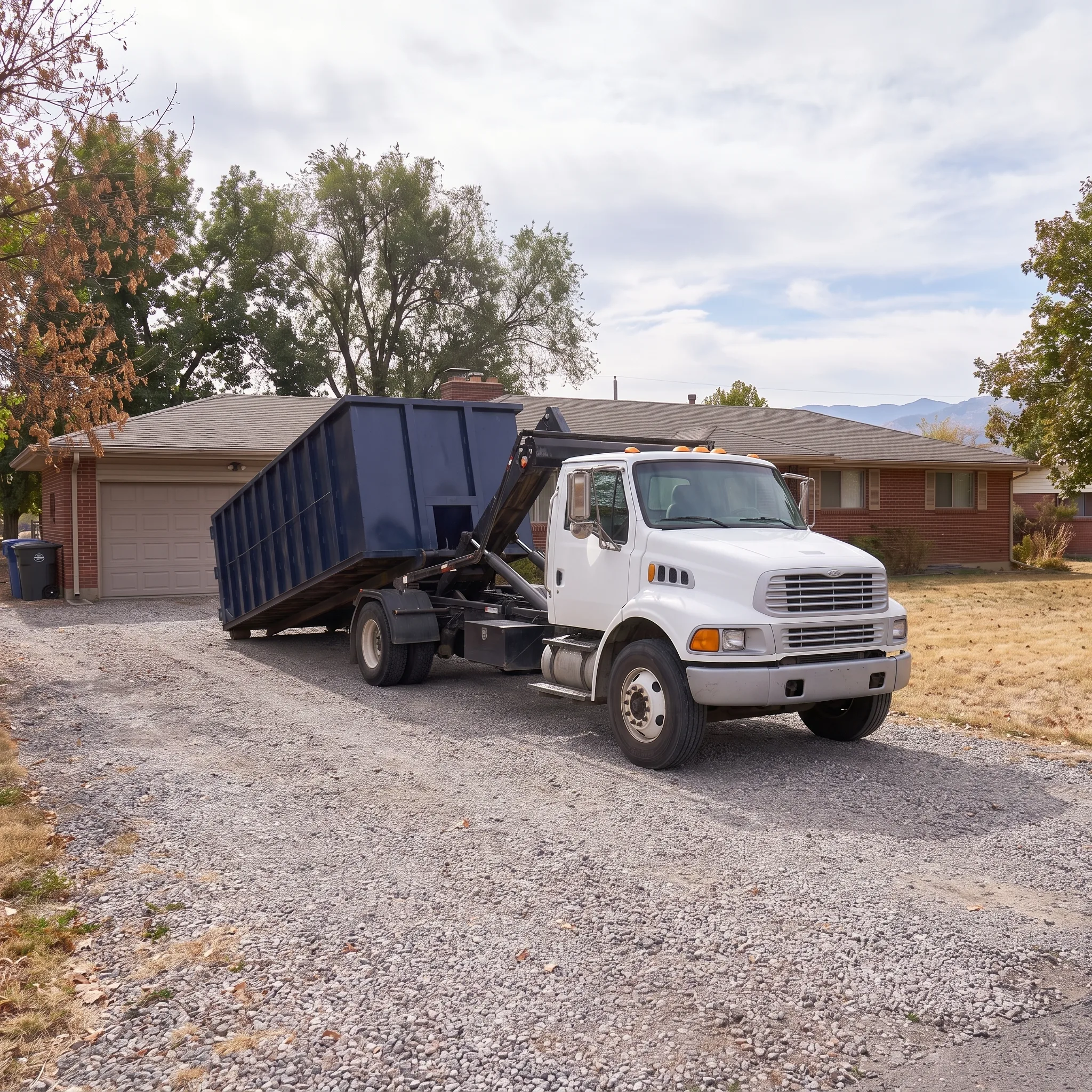 Roll-off dumpster delivery in Montana